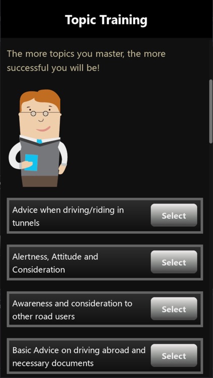 Isle of Man Theory Test Suite