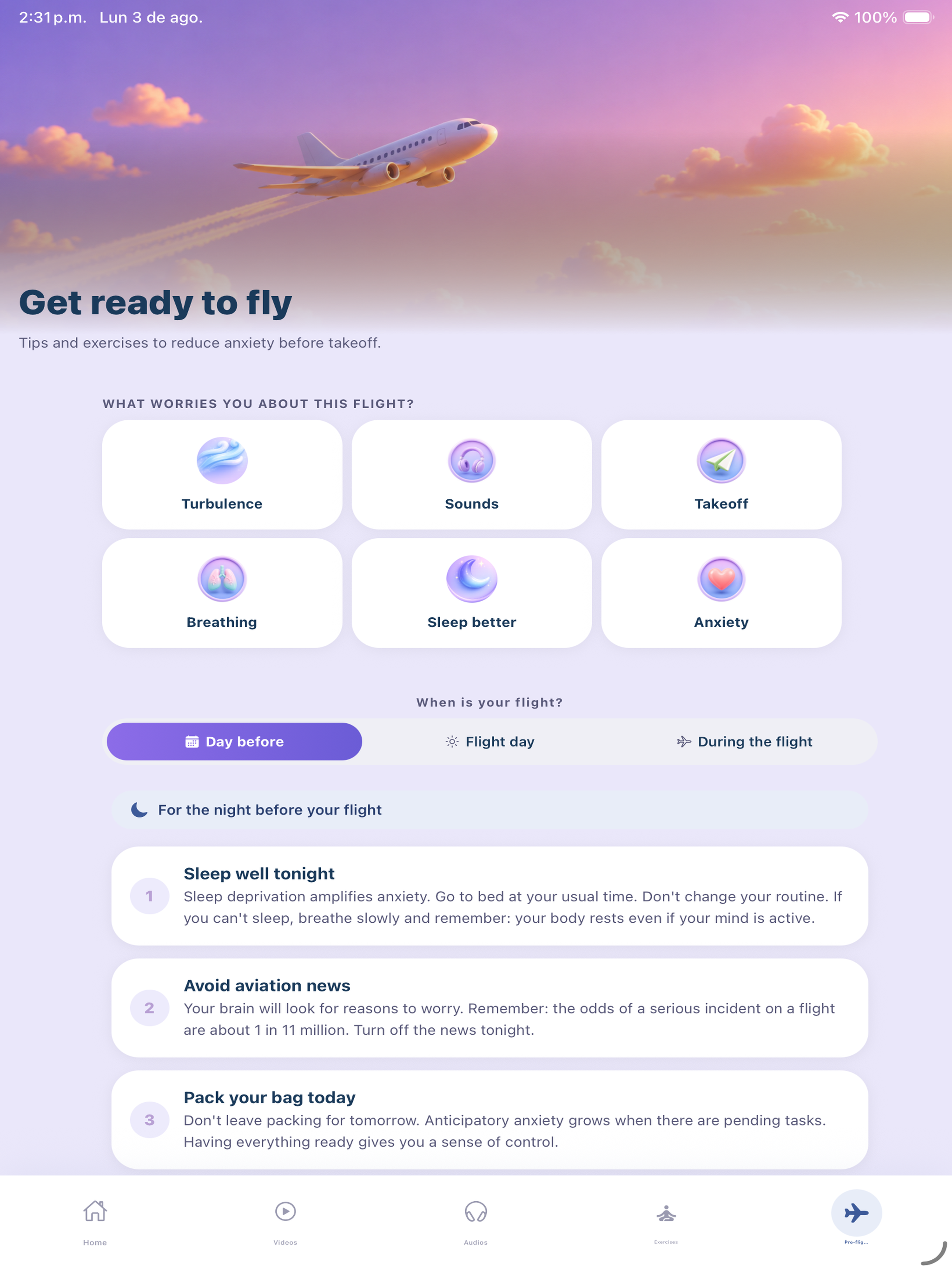 FlyCalm: Calm Flying screenshot 12