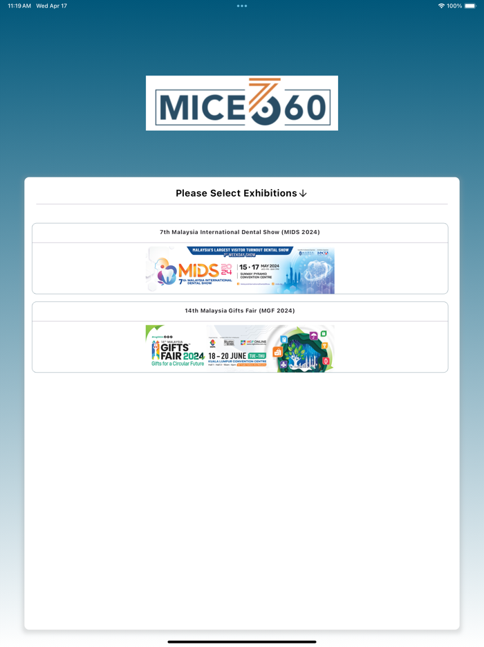 MICE360 EXHIBITOR