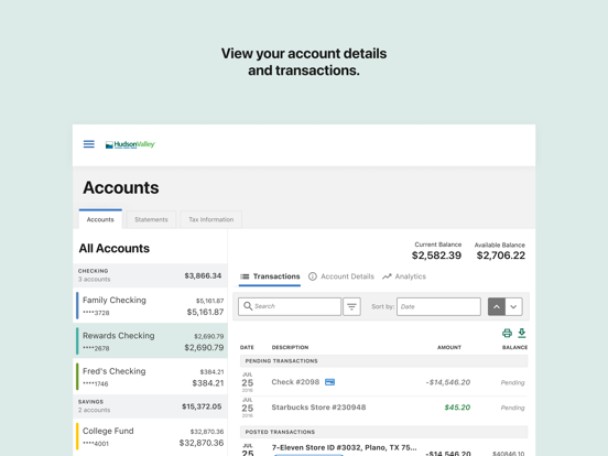 Screenshot #6 pour Hudson Valley CU Mobile