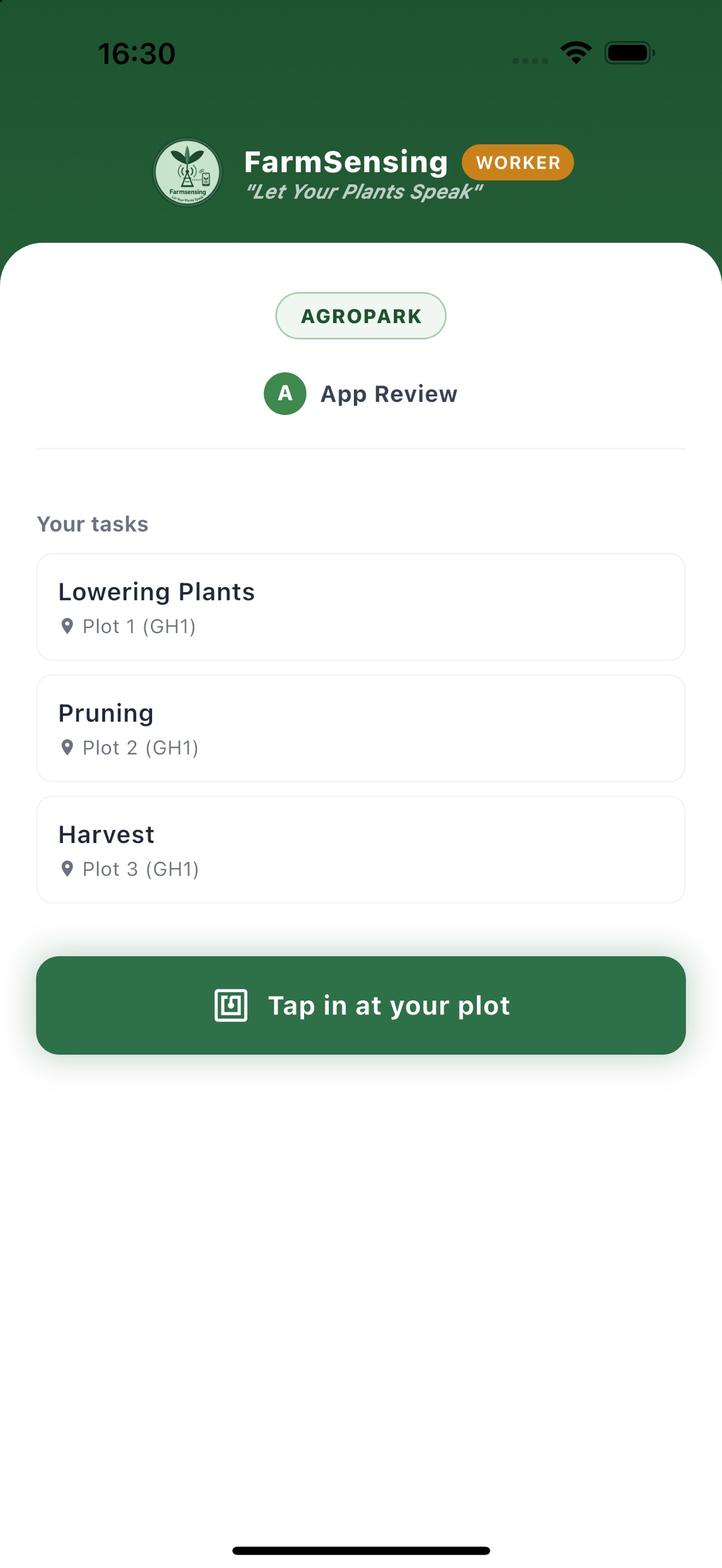 Screenshot 6 of Farmsensing Worker