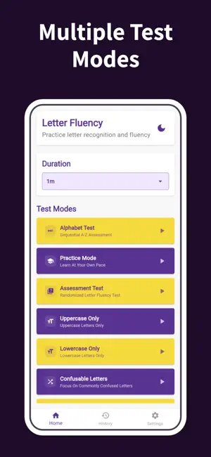 Letter Fluency App screenshot 2
