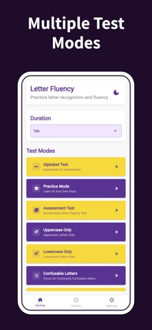 Letter Fluency App Screenshot 2 of 5