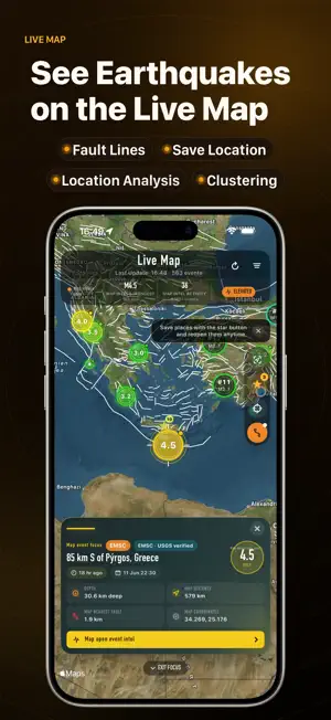 Earthquake xMag screenshot 2