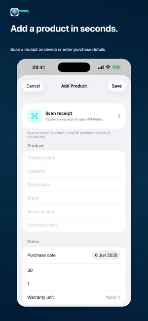 keeper: Warranty Vault screenshot 4