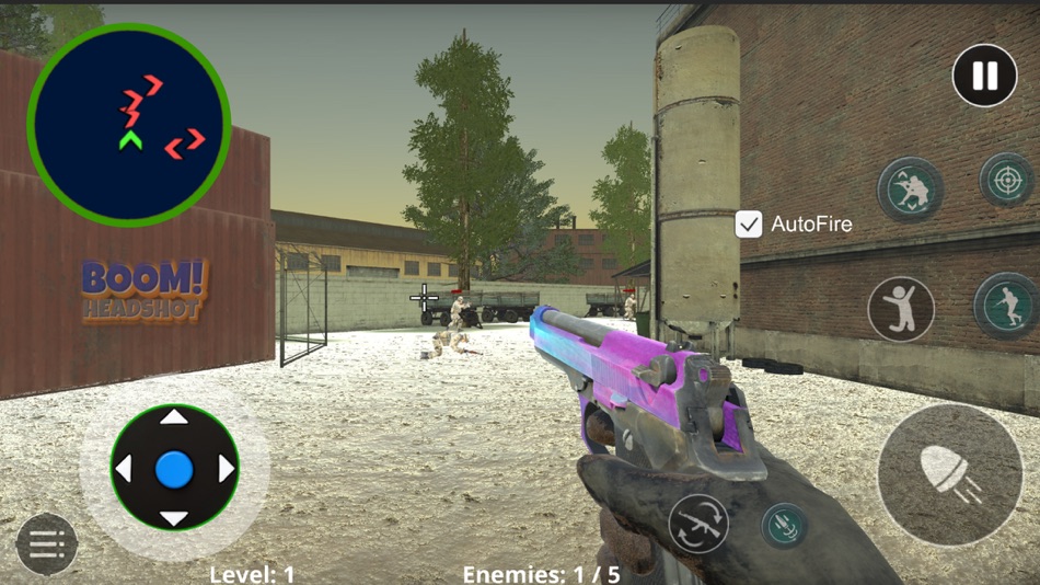 #3. Commando Battle Fighter Game (iOS) By: AIRENE ISENGE