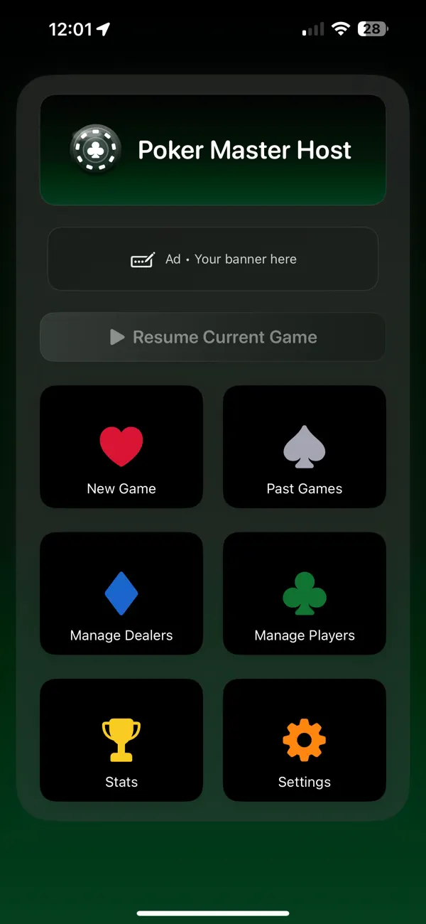 PokerHoster Screenshot 1