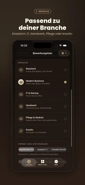 Catchlight: KI Bewerbungsfoto screenshot 2