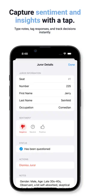 JuryBoard screenshot 2