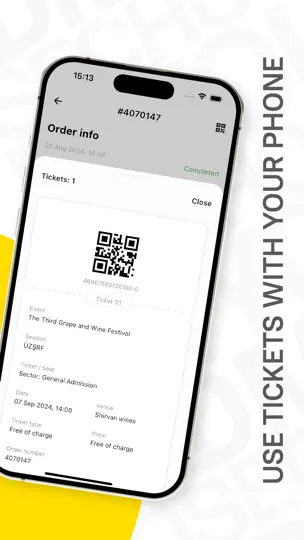 ITicket Türkiye iPhone Ekran Görüntüsü 5