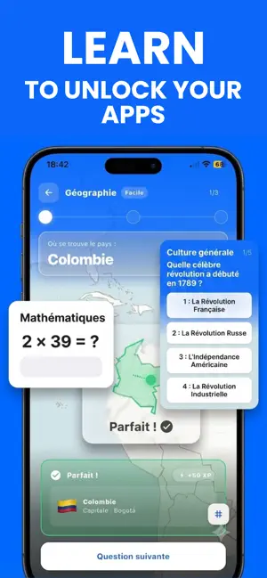Hopopop - App Blocker & Quiz screenshot 3