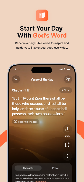 DevotionHub: Daily Devotionals Screenshot 2 of 5