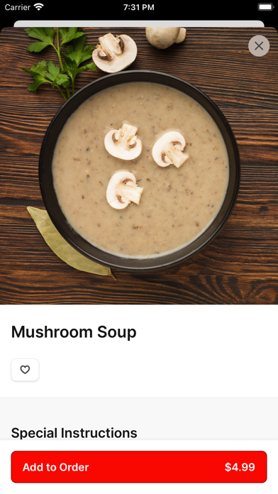 App screenshot