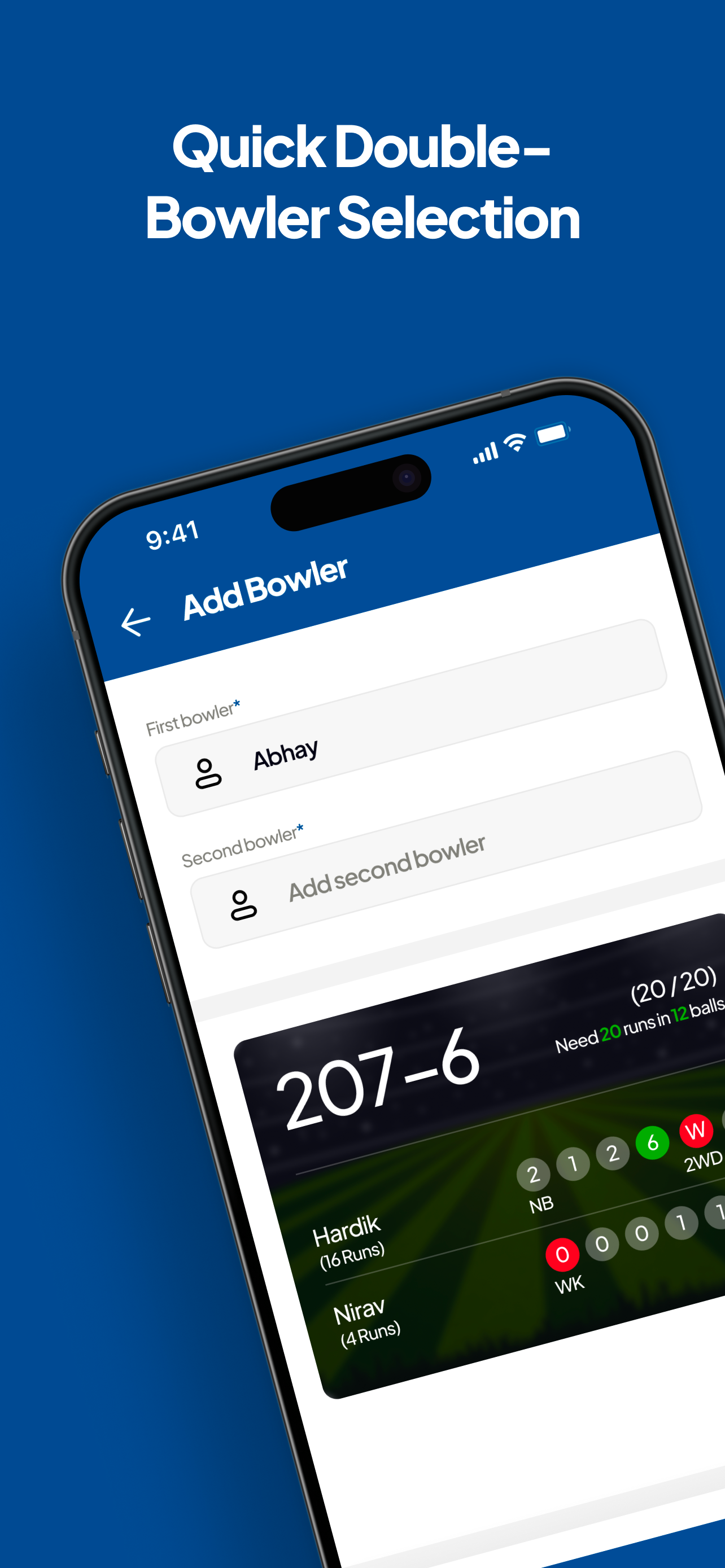 Crickstars: Create Quick Match