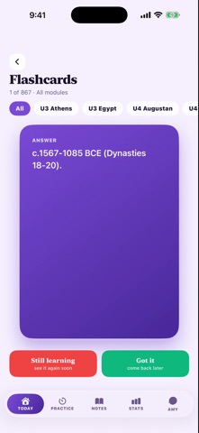 VCE Study Ancient History iPhone screenshot