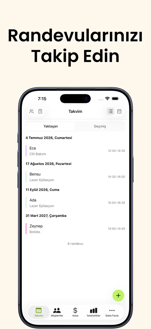 Screenshot #2 pour Planla: Randevu Programı