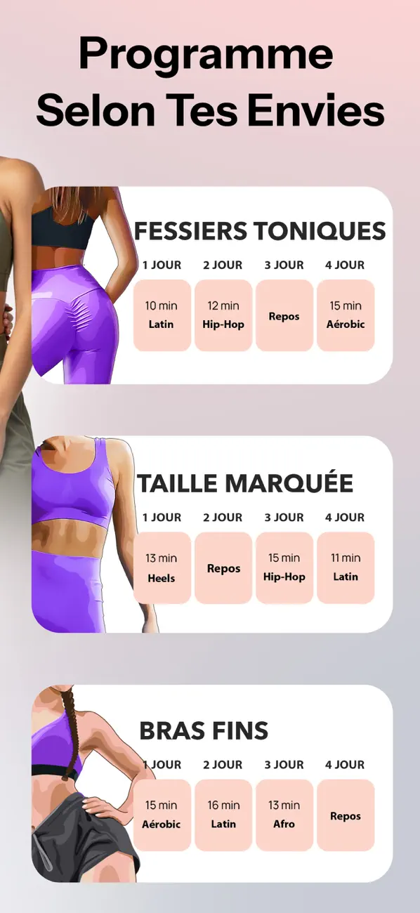 Screenshot #2 pour Dancebit・Exercices à la maison