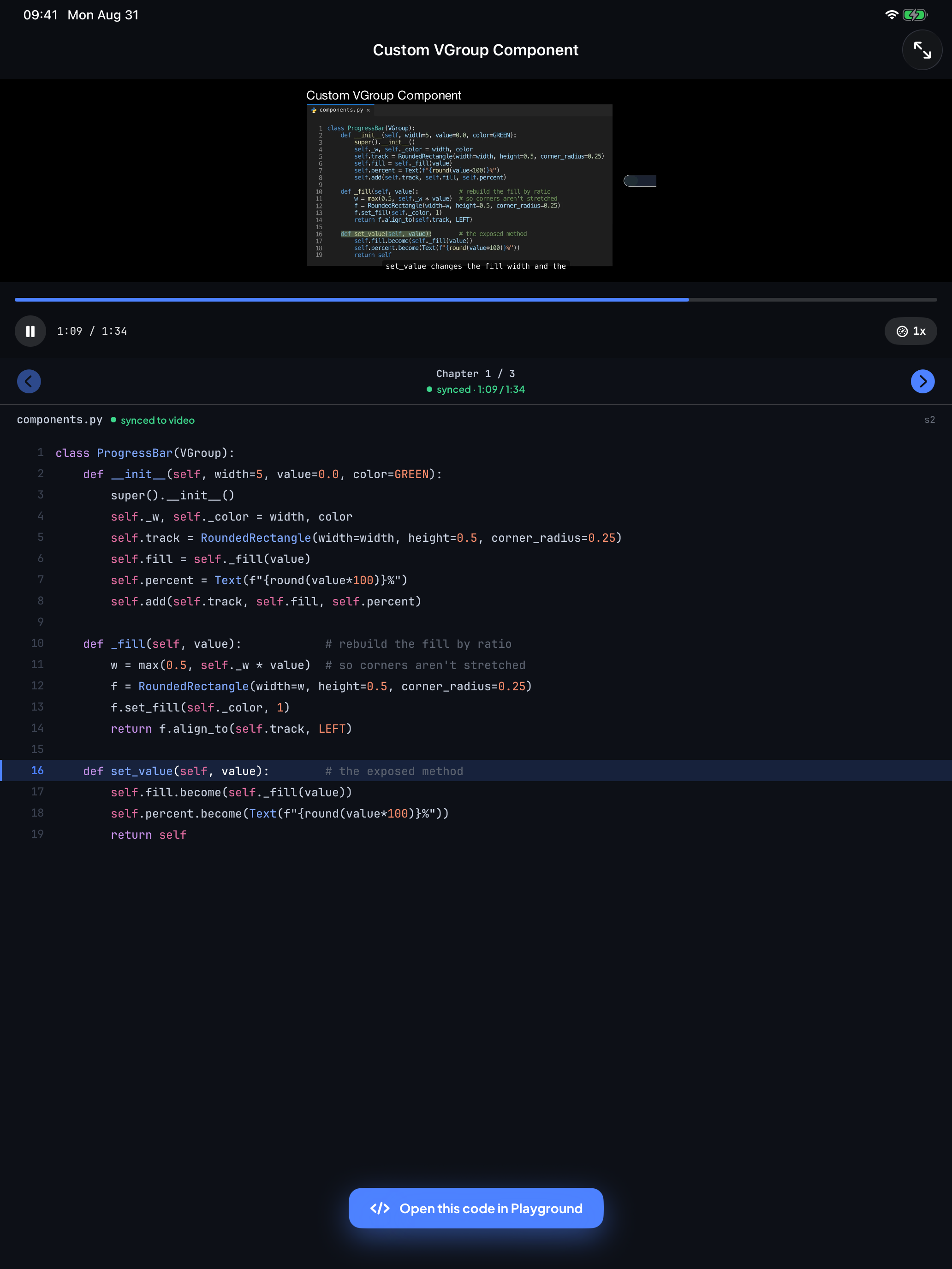 Manim Tutorial screenshot 6
