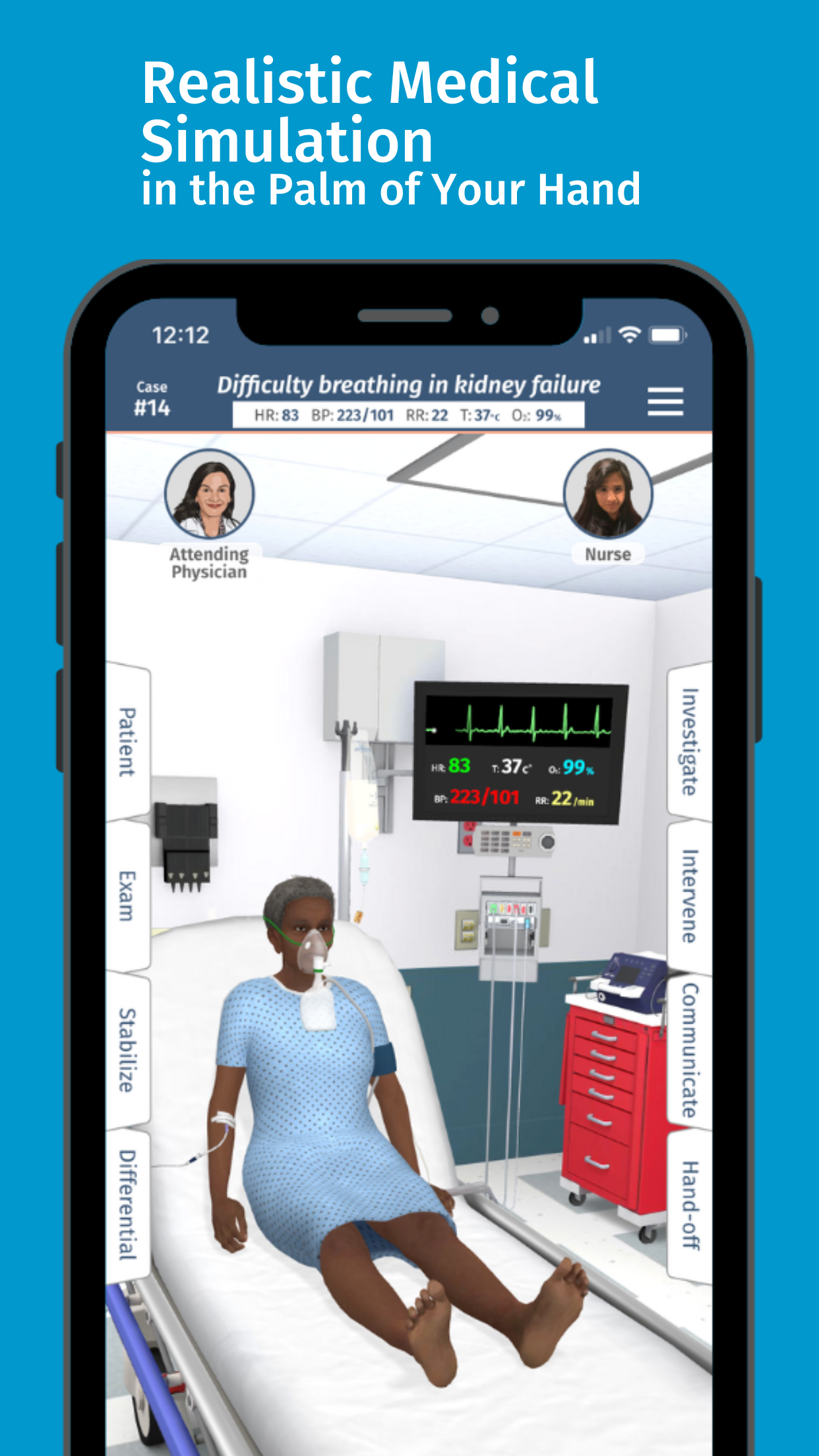 Full Code Medical Simulation screenshot 1