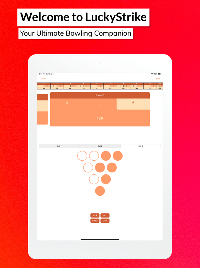 LuckyStrike - Bowling Tracker