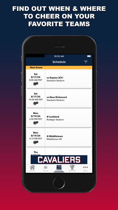 Purcell Marian Athletics Screenshot
