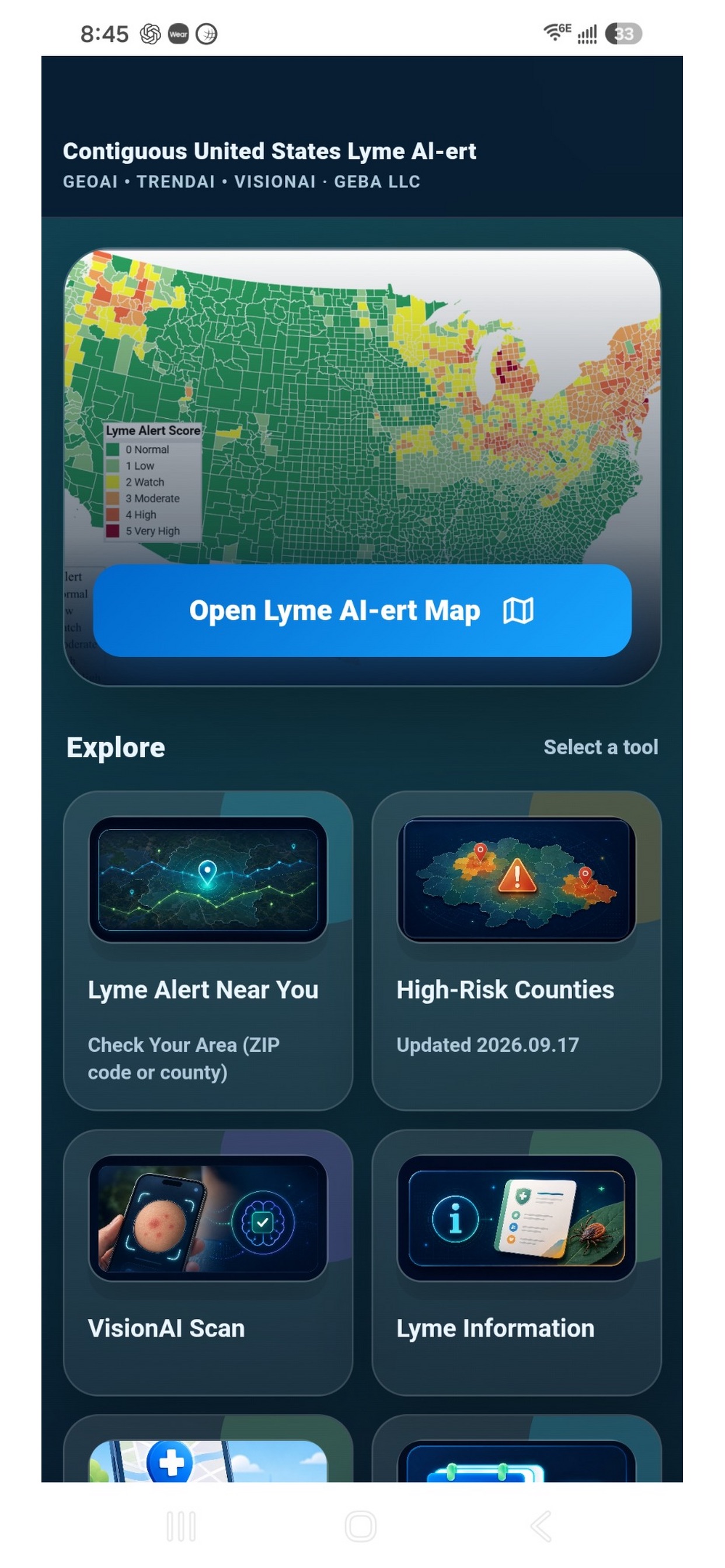 Screenshot 1 of Lyme AI-ert