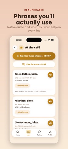 Hallo Bruno - Learn German iPhone screenshot