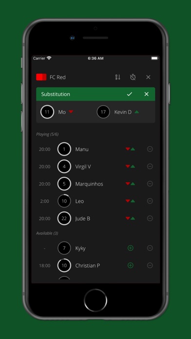 Match Keeper iPhone screenshot 3 - Sports app