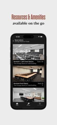 Chicago Board of Trade Bldg iPhone screenshot