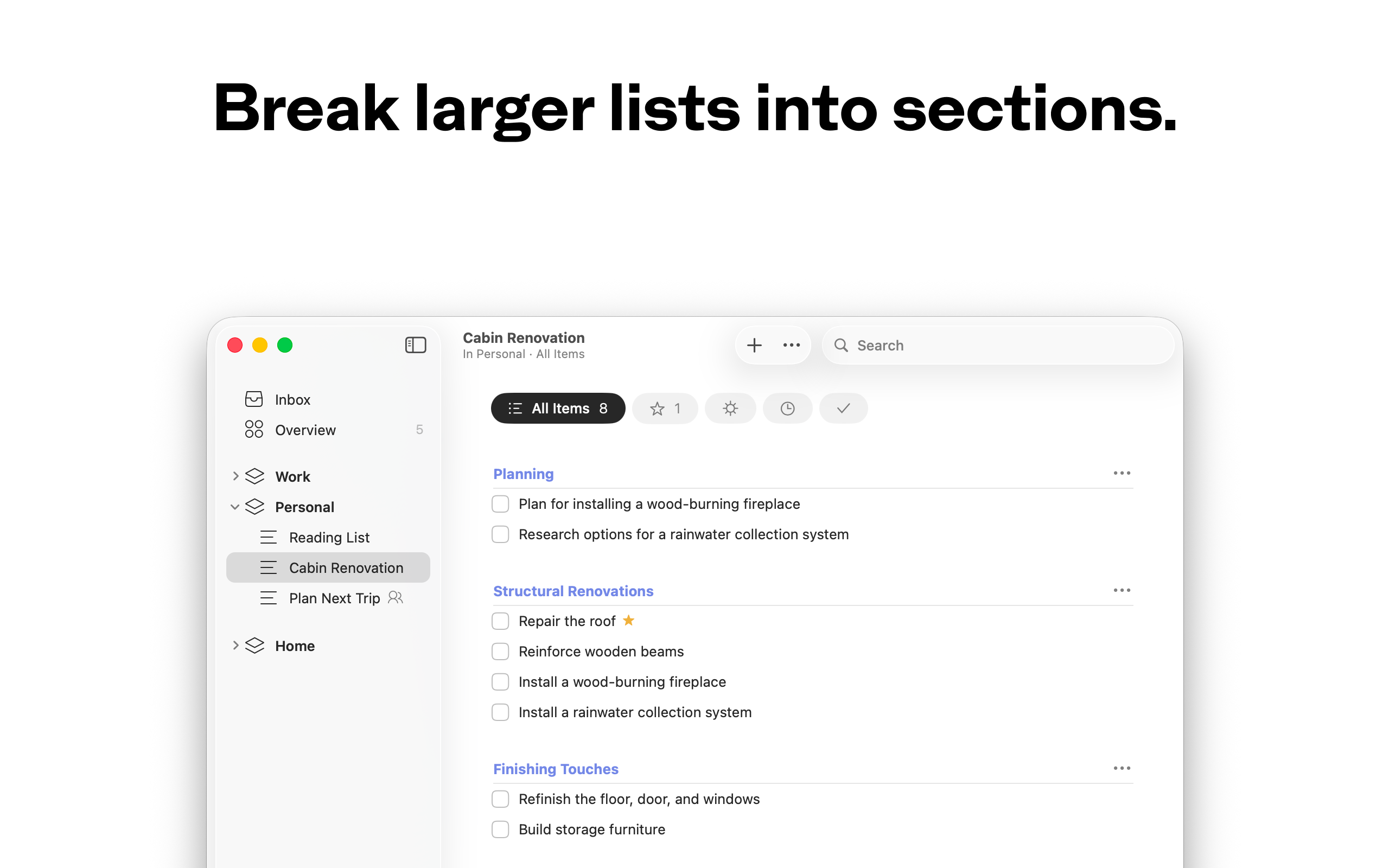 Lista: To-Do Lists
