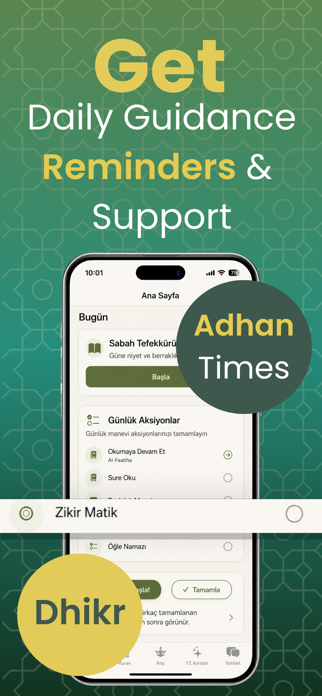 Tevekkul+ Pro,Islamic Tracker Screenshot 2 of 3