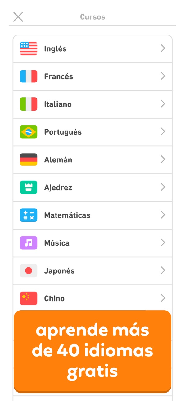 Duolingo: Language & Chess iOS Mod IPA screenshot 1 - iOS app interface