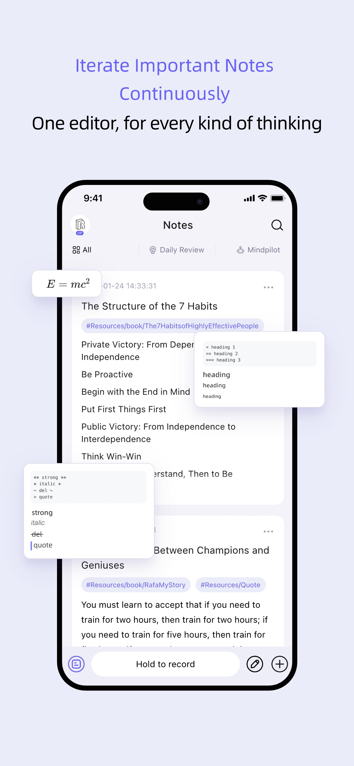reminds - AI Card Notes