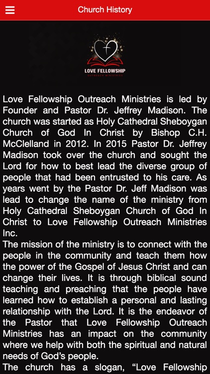 Love Fellowship Outreach Min.