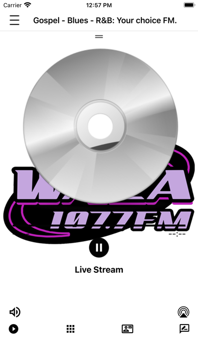 Screenshot #1 pour WAZA 107.7