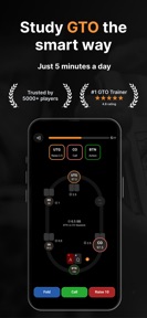 Poker Trainer - GTO Preflop screenshot