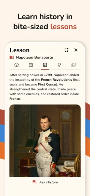 Historo: Learn History screenshot 2