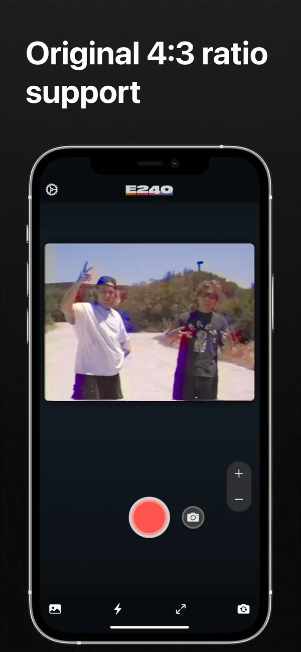 #4. VHS cam - E240 (iOS) 由: Maxim Kartuzov