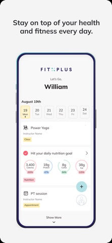 FIT PLUS FIT APP Screenshot 3 of 6