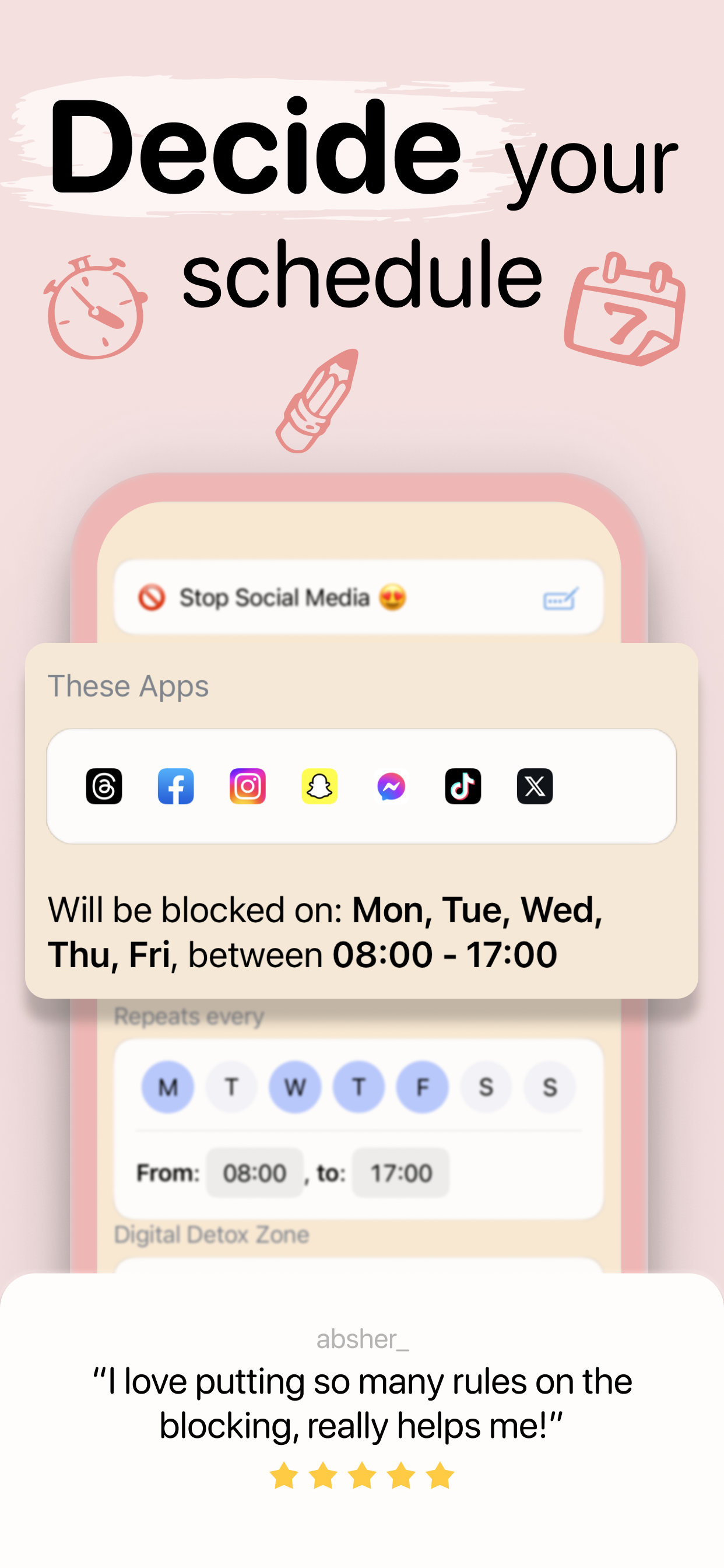 AppBlocker - Screen Time Limit