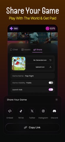 Plutus: Create, Play, Win screenshot