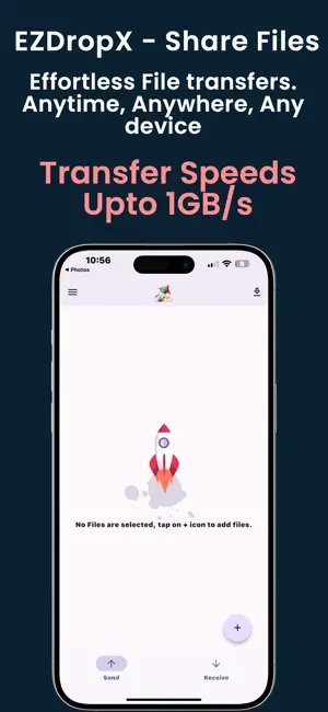 EZDropX- Share files anywhere screenshot 1