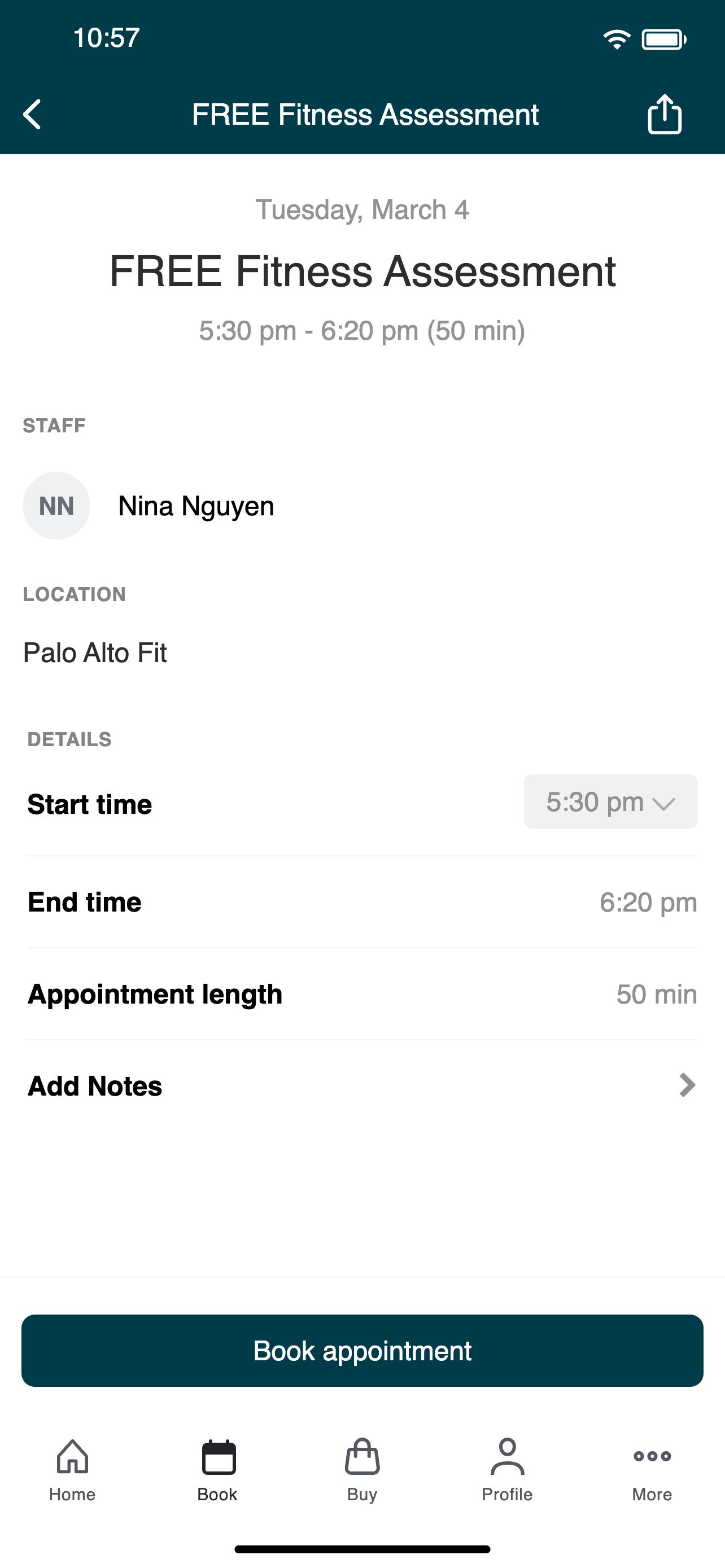Palo Alto Fitness Club