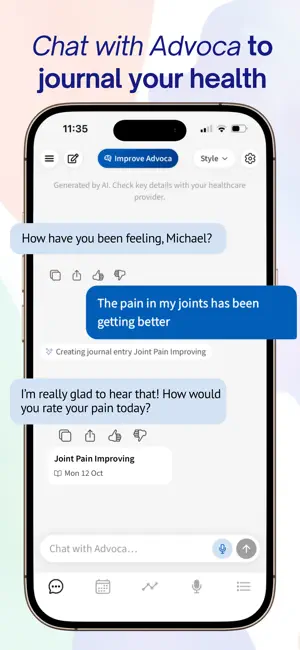 Advoca - Healthcare Ally screenshot 2