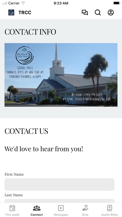 The Rock Calvary Chapel