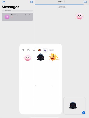 Mystic Orb Stickers iPad screenshot