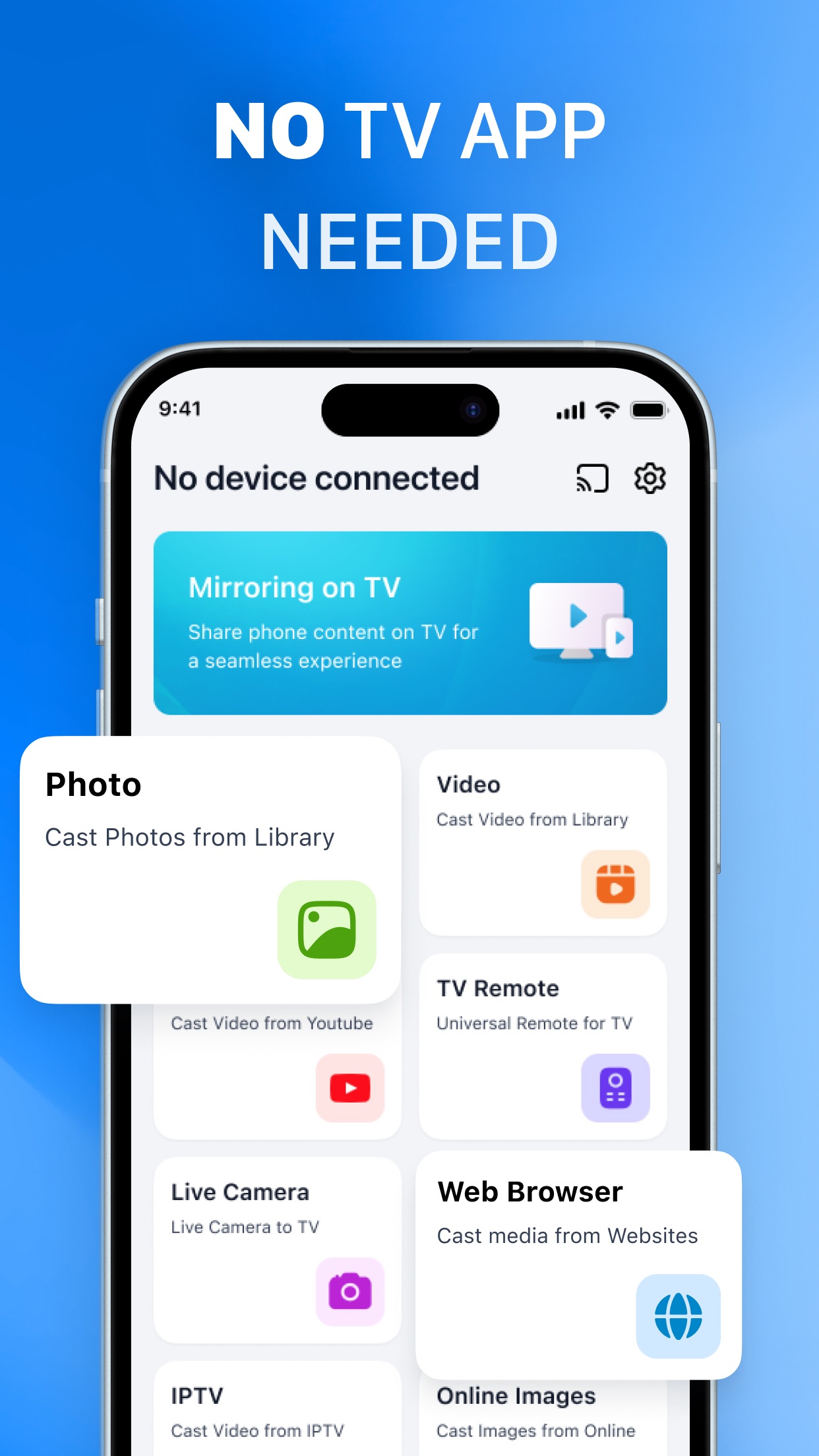 Screen Mirroring - TV Cast Air screenshot 4