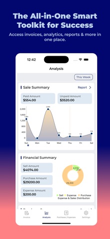 SelfBizz: Invoices & Reports © screenshot