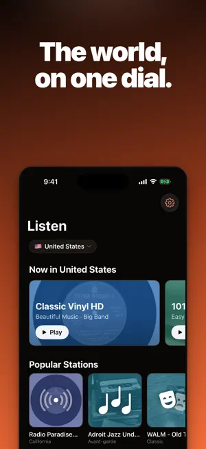Worldwave: World Radio Live FM screenshot 1