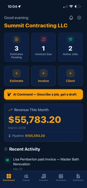 CraftsmanBid screenshot 3